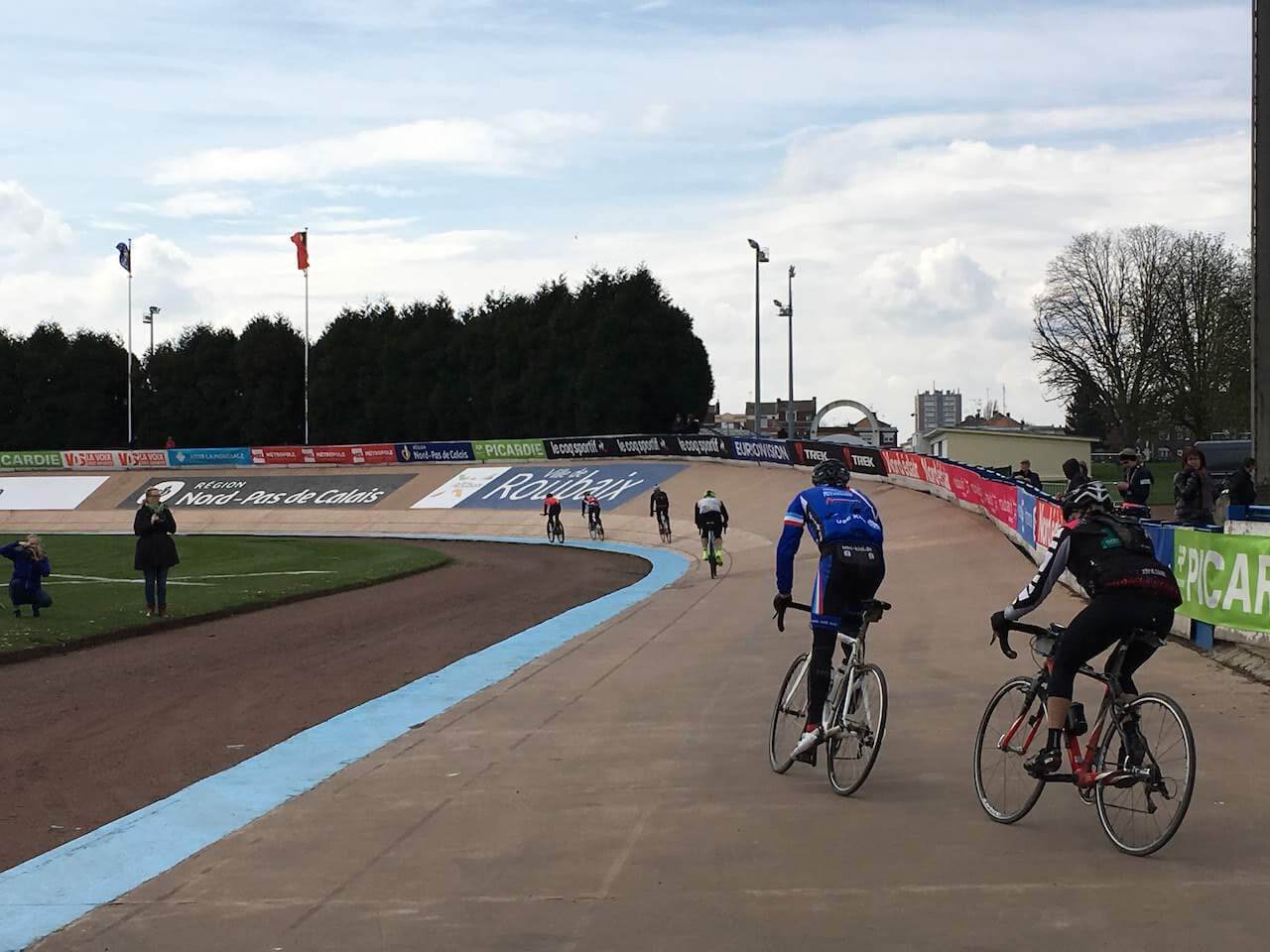 a shot of the Velodrome