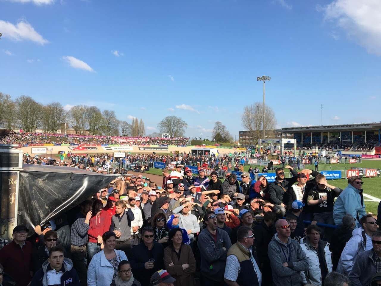 The Paris Roubaix race and the finish into the Roubaix velodrome is a once in a life time experience, it’s a very unpredictable race and incredible to be a part of all the action. 