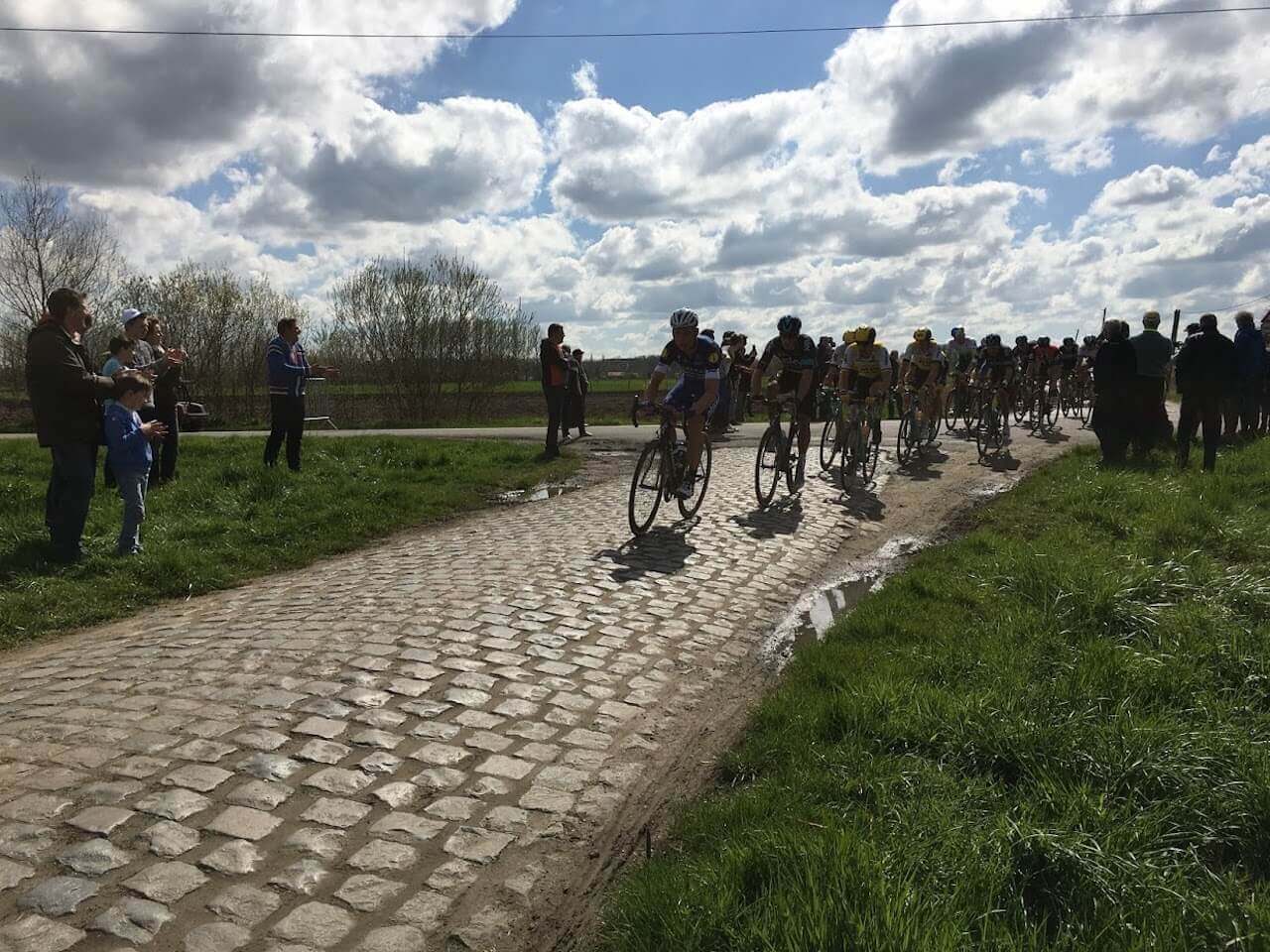 The challenge of racing on cobbles