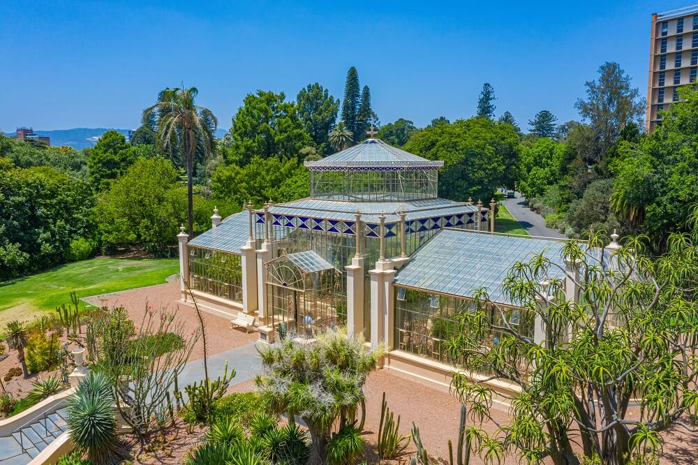 Palm House at Adelaide Botanic Garden