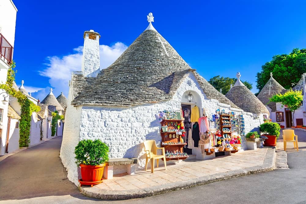 Alberobello in Puglia