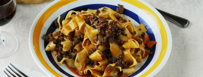 Pappardelle Al Cinghiale is One of Our Favourite Italian Dishes