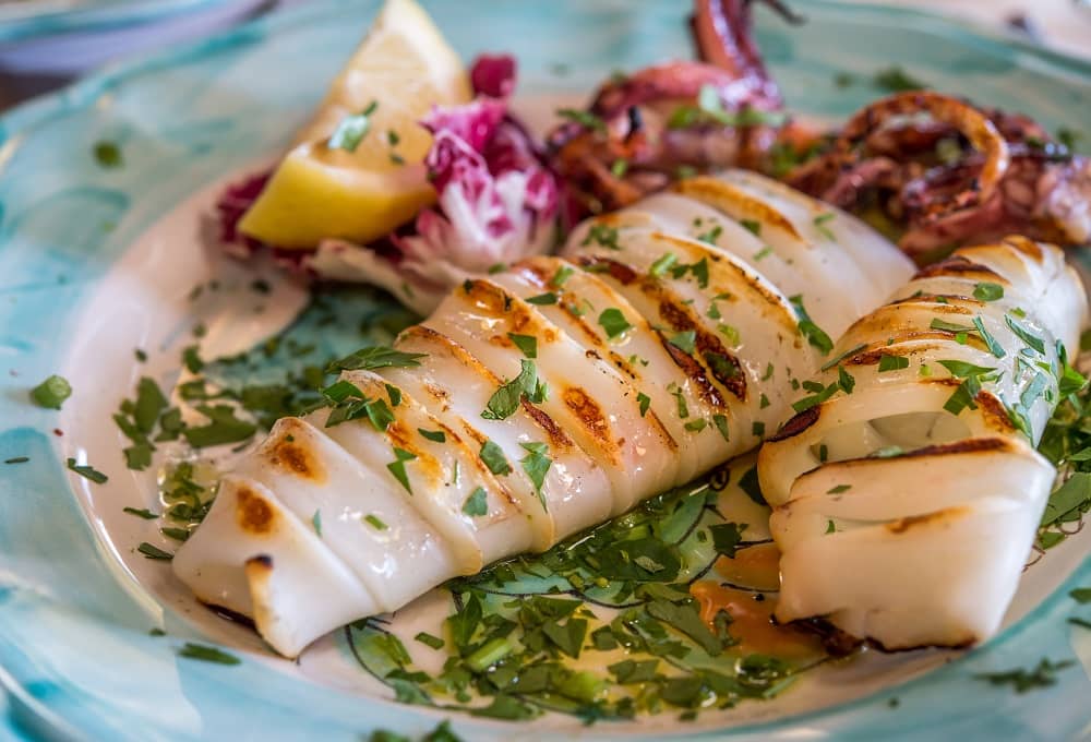 Seafood on the Amalfi Coast