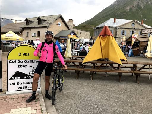 Col du Galibier sign