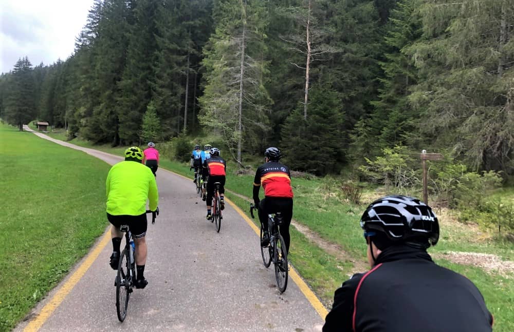 Cycling at Trans-Dolomites