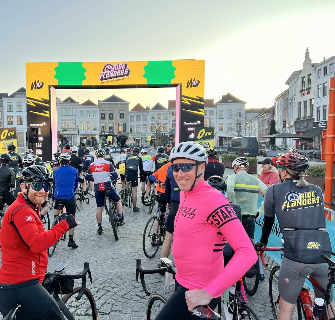 flanders climb starting point cycling tour