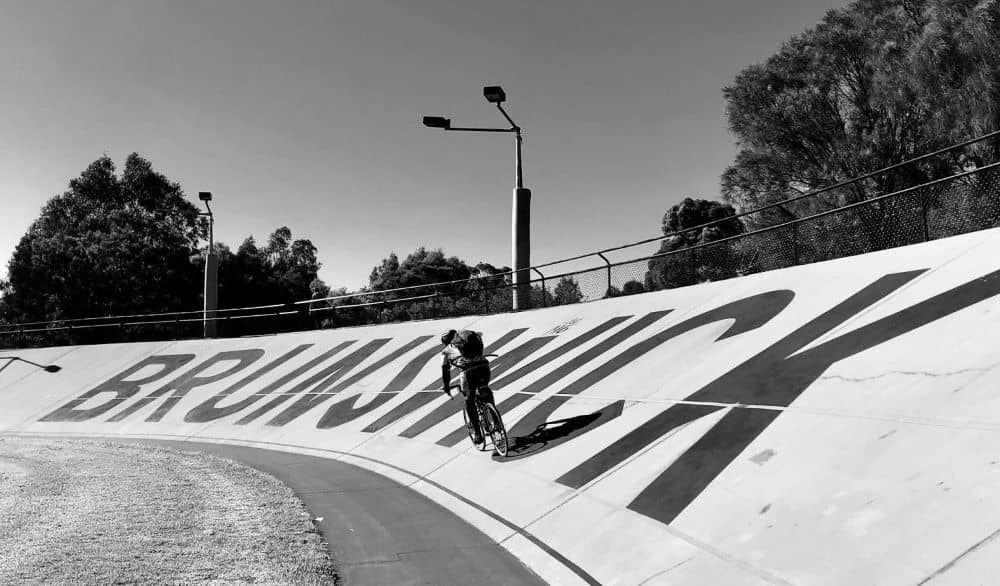 Hot Laps of Brunswick Velodrome finished the ride, the first to finish got the first Pale Ale.