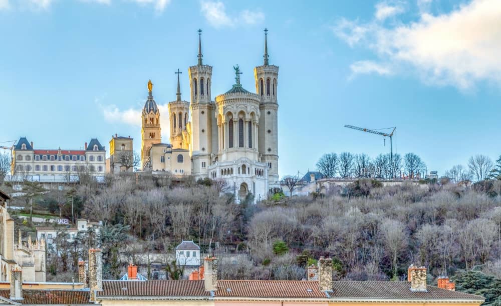 This iconic basilica is situated atop Fourvière Hill and offers panoramic views of the city.