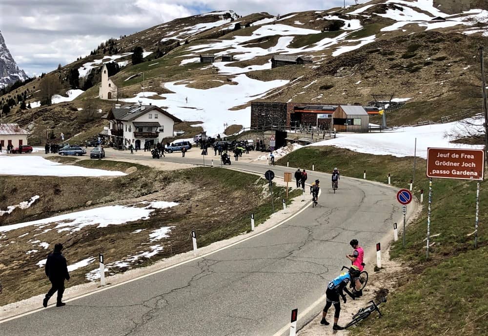 Pass Gardena, Italian Alps.