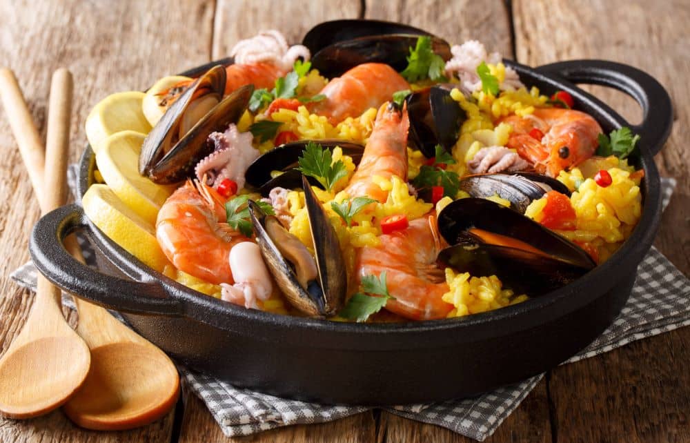 Seafood Paella