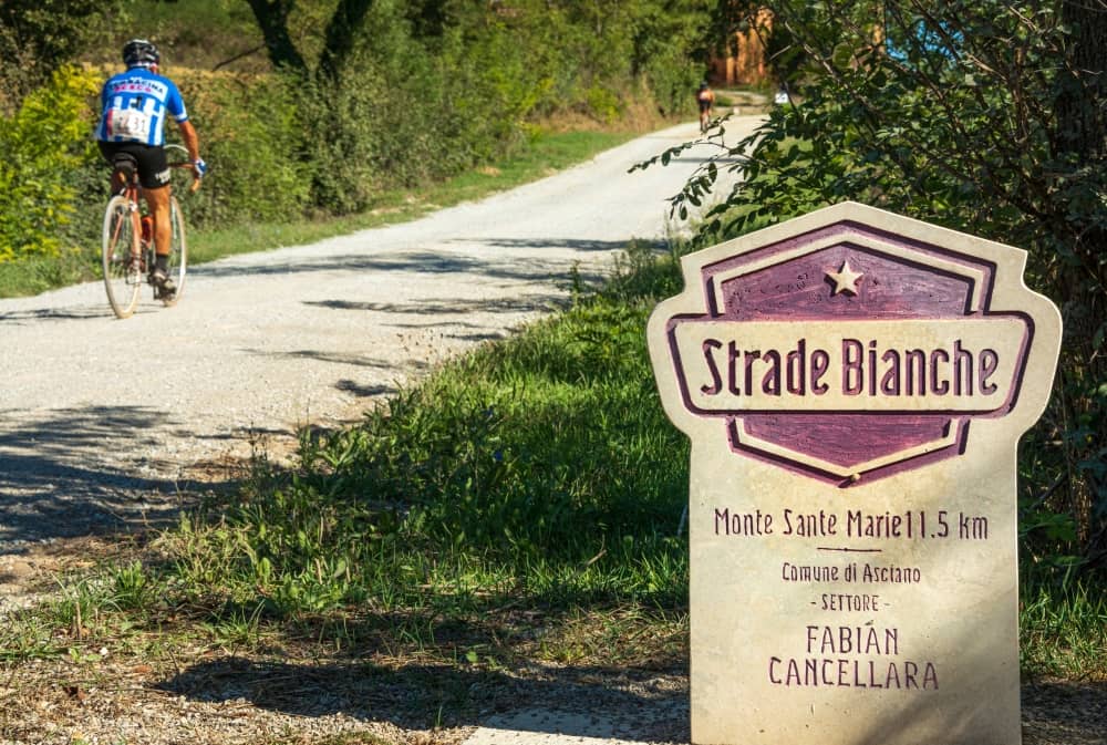 Strade Blanche route.