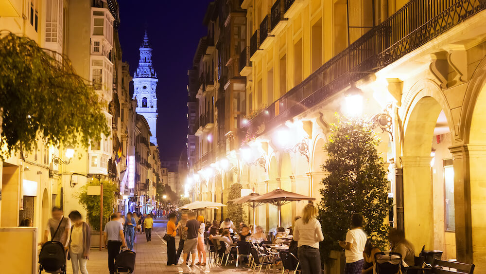 Logroño in Spain